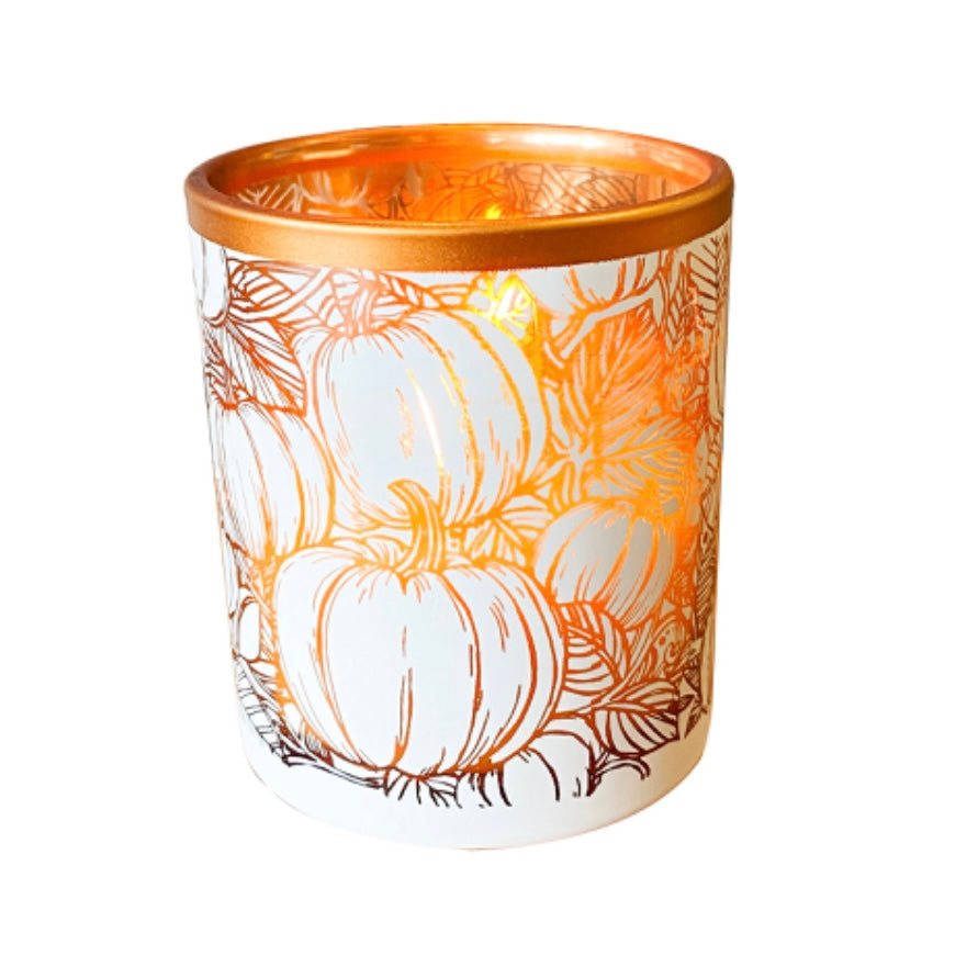 10oz Engraved Pumpkin Candle