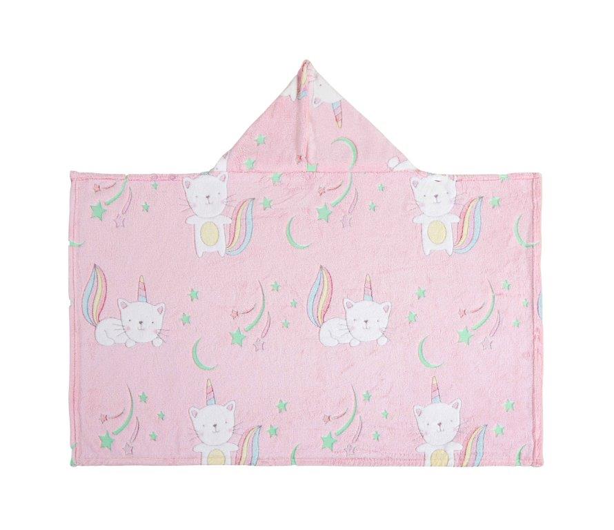 Glow In The Dark Wearable Hooded Throw - FINAL SALE