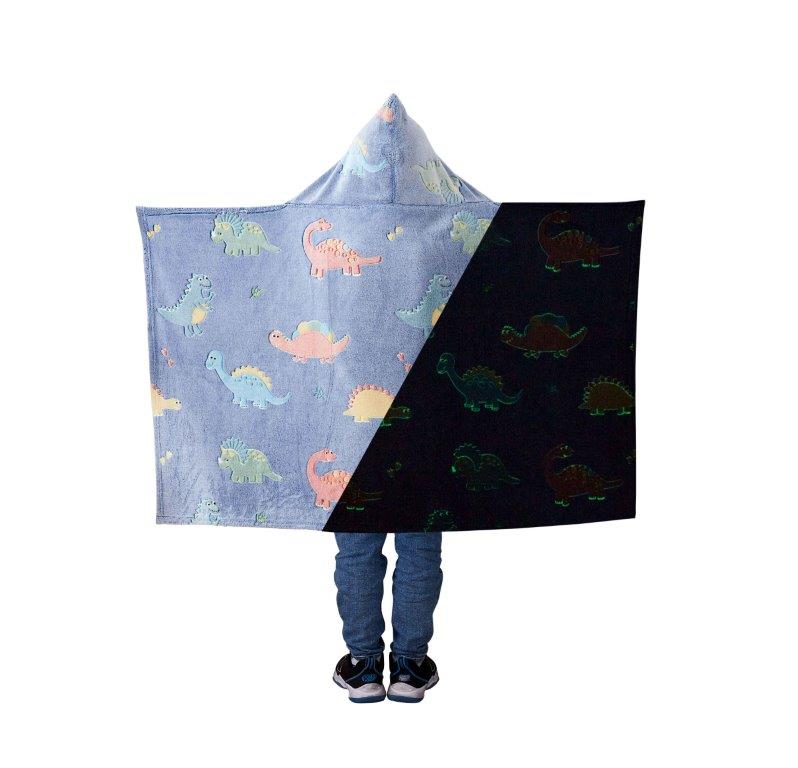 Glow In The Dark Wearable Hooded Throw - FINAL SALE