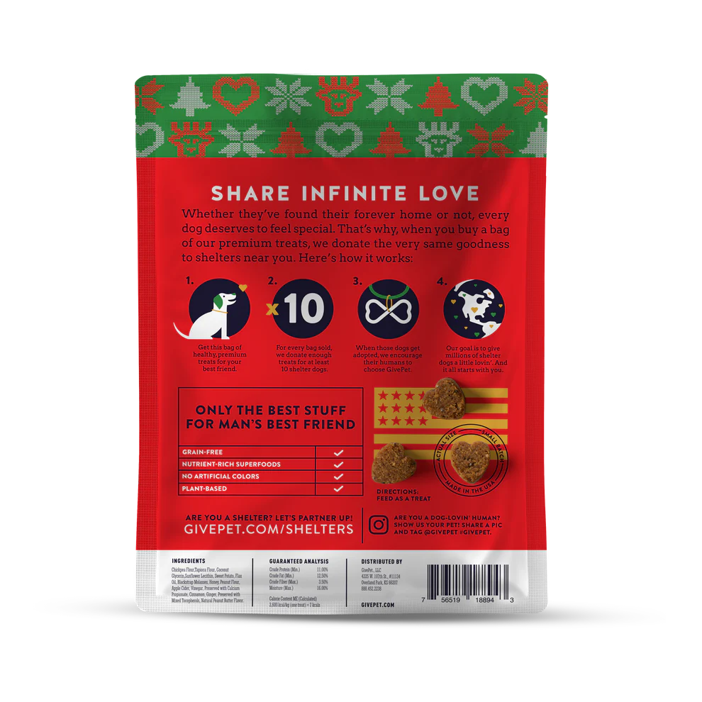 Pugly Sweater Party Soft-Baked Dog Treats