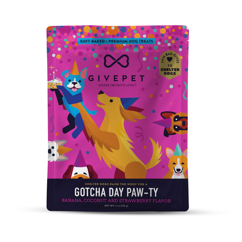 Gotcha Day Paw-ty Soft-Baked Dog Treats