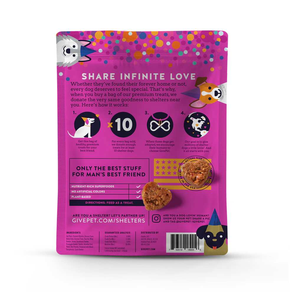 Gotcha Day Paw-ty Soft-Baked Dog Treats