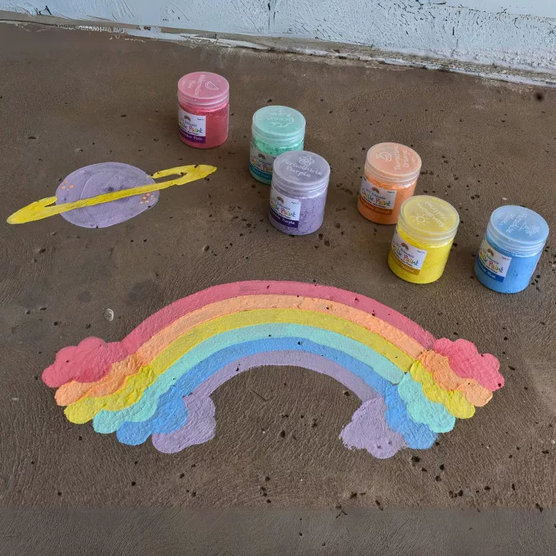 DIY Sidewalk Chalk Paint Set