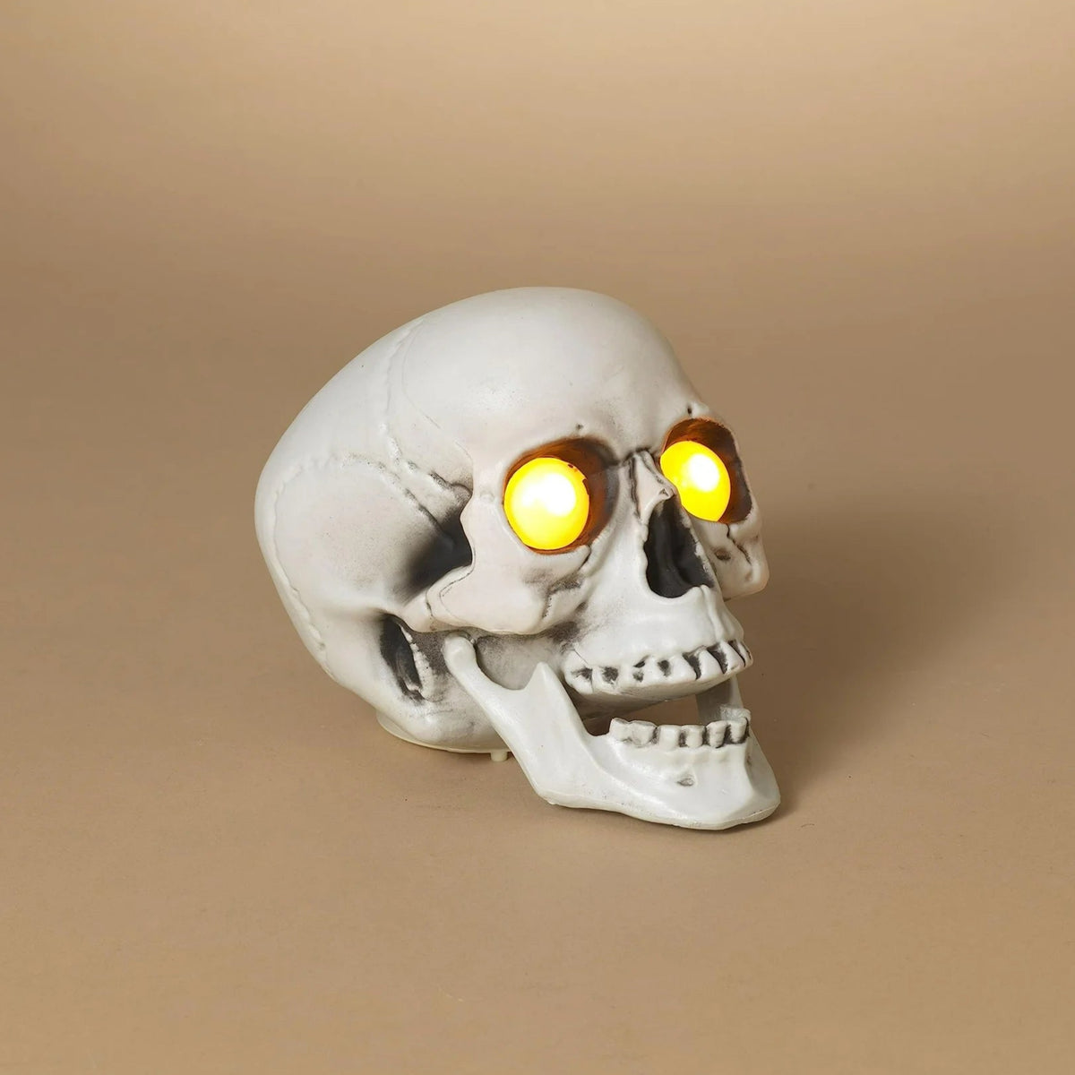 LED Lighted Halloween Skull 8.3&quot;