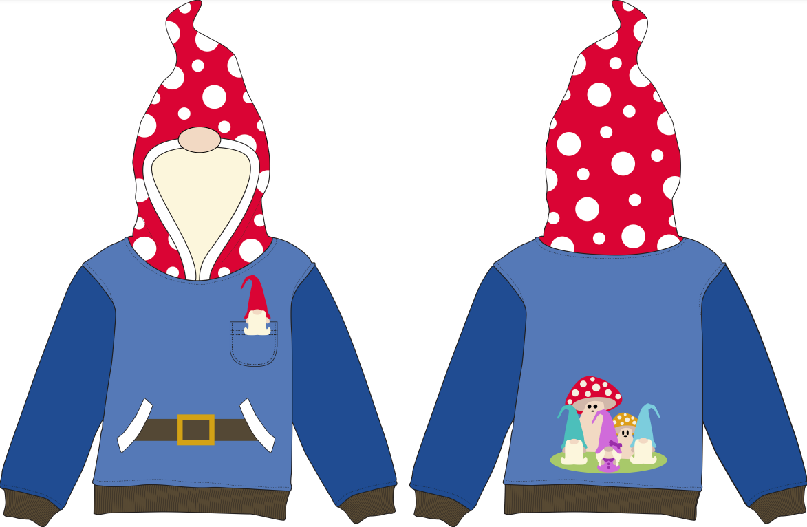 Gnome 3D Hoodie