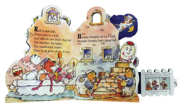Mini House: Mother Goose&#39;s House Chunky Board Book