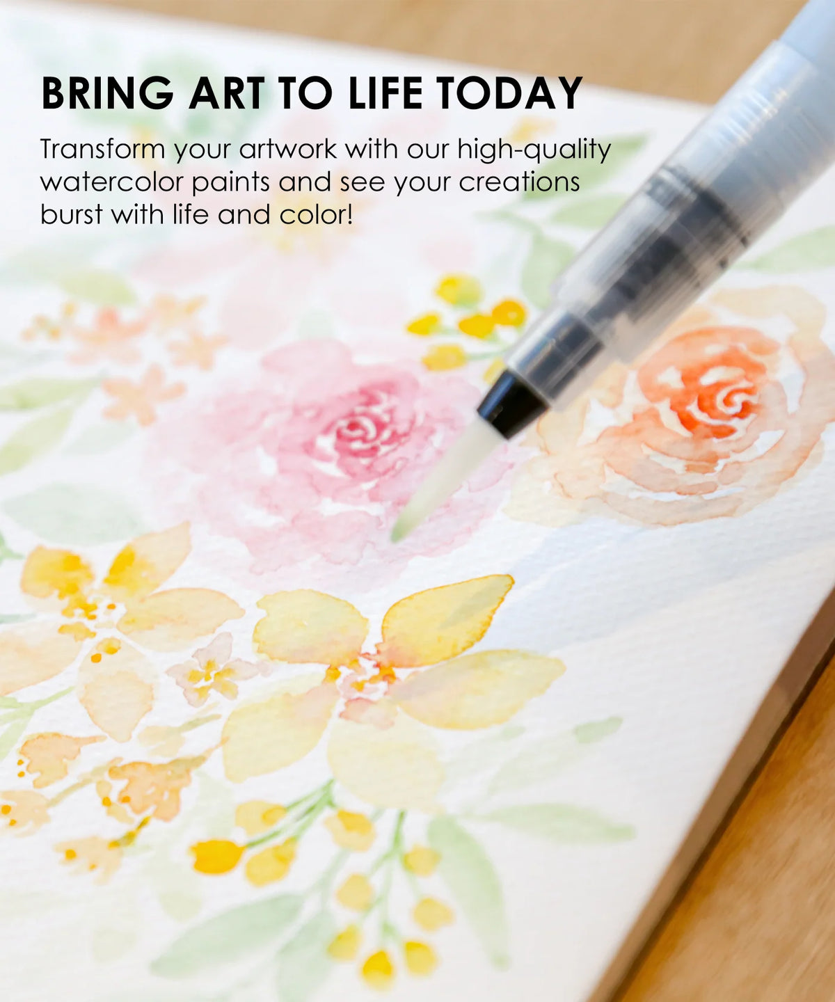 Watercolor Pocket Set of 12 with Brush