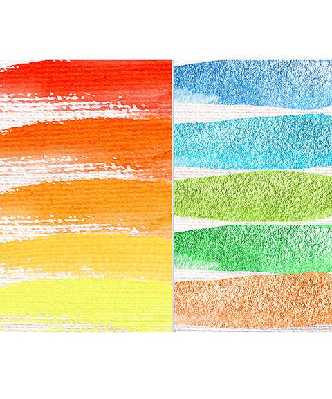 Watercolor Set of 100 with Brushes - Premium