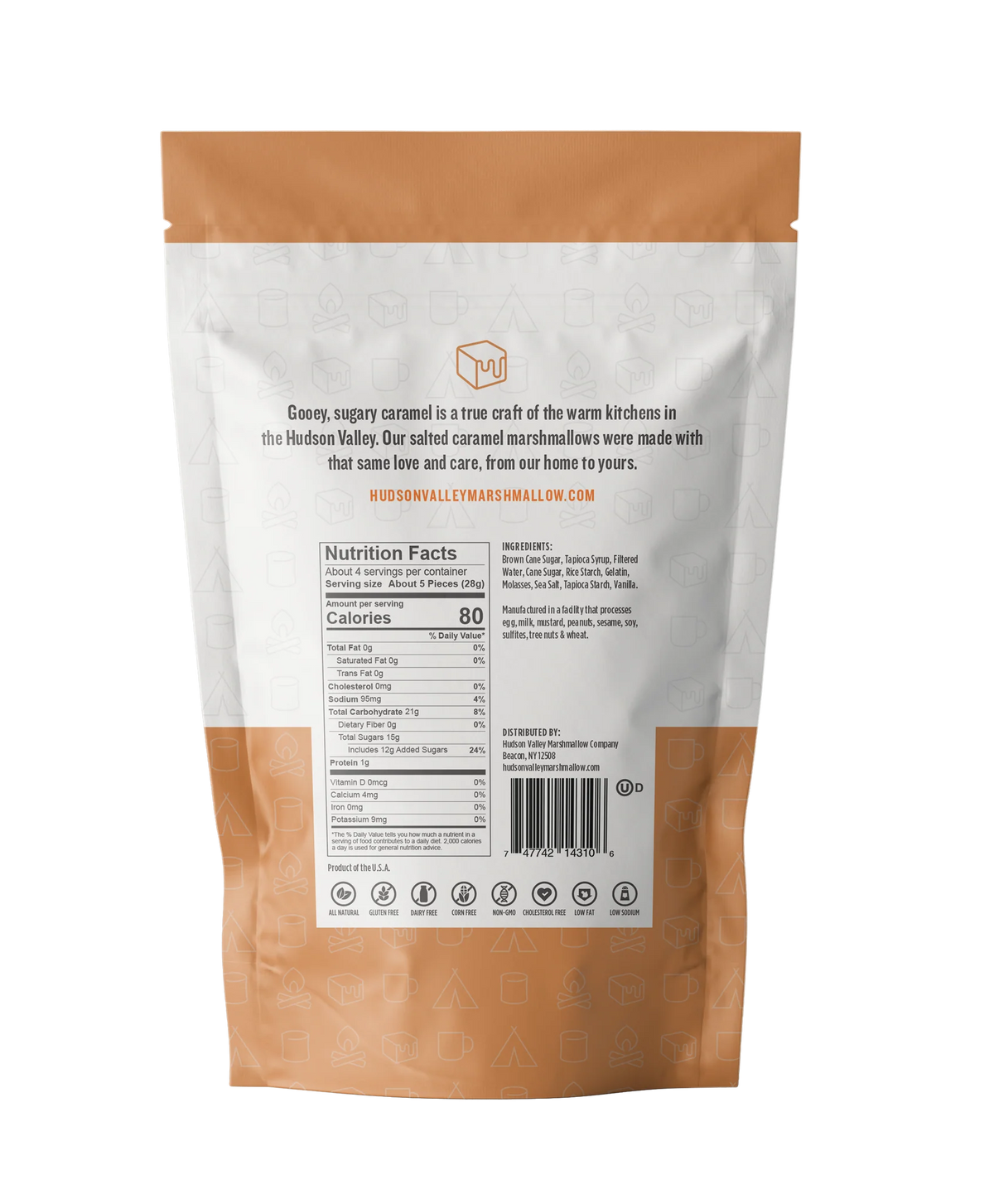 Gourmet Salted Caramel Handmade Marshmallows