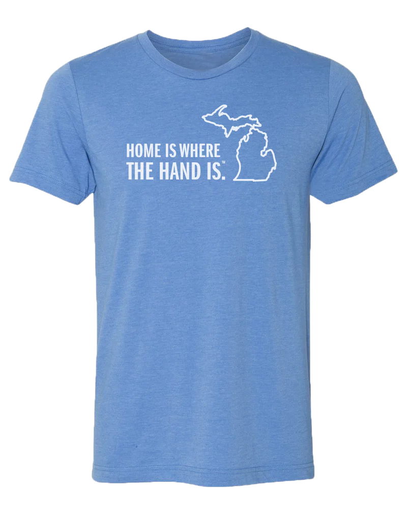 Home Is Where the Hand Is Unisex T-Shirt