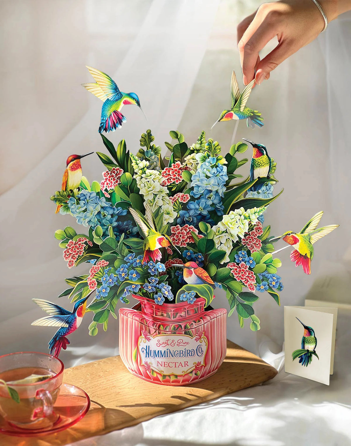 Pop-Up Greeting Card FreshCut Flowers