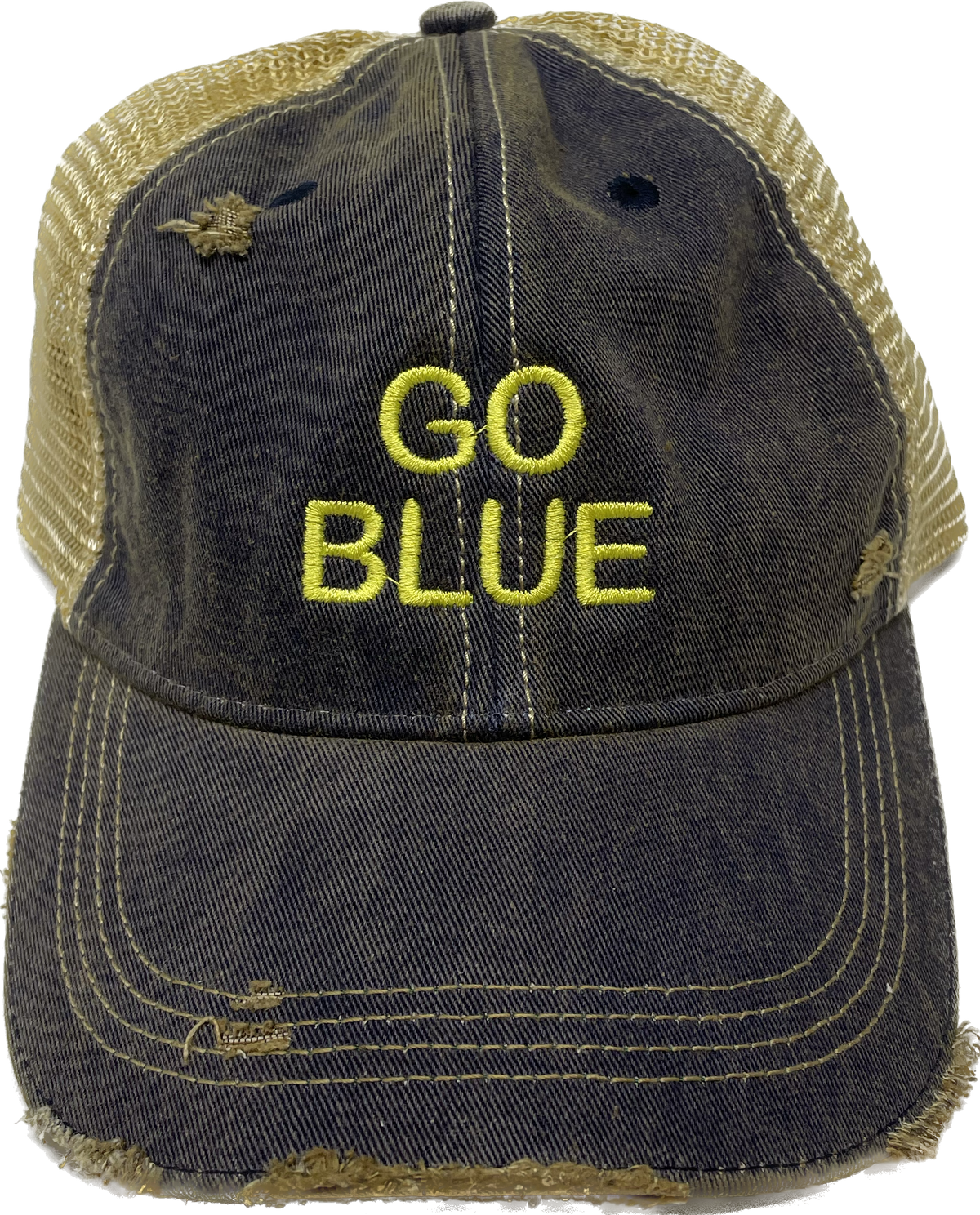 Gateway Michigan Embroidered  Distressed Hat