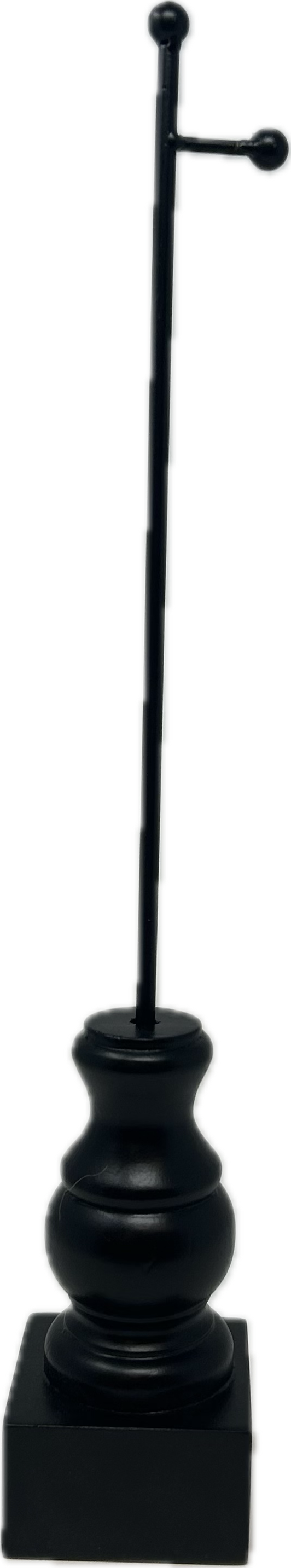 Black Display Stand w/ Pole
