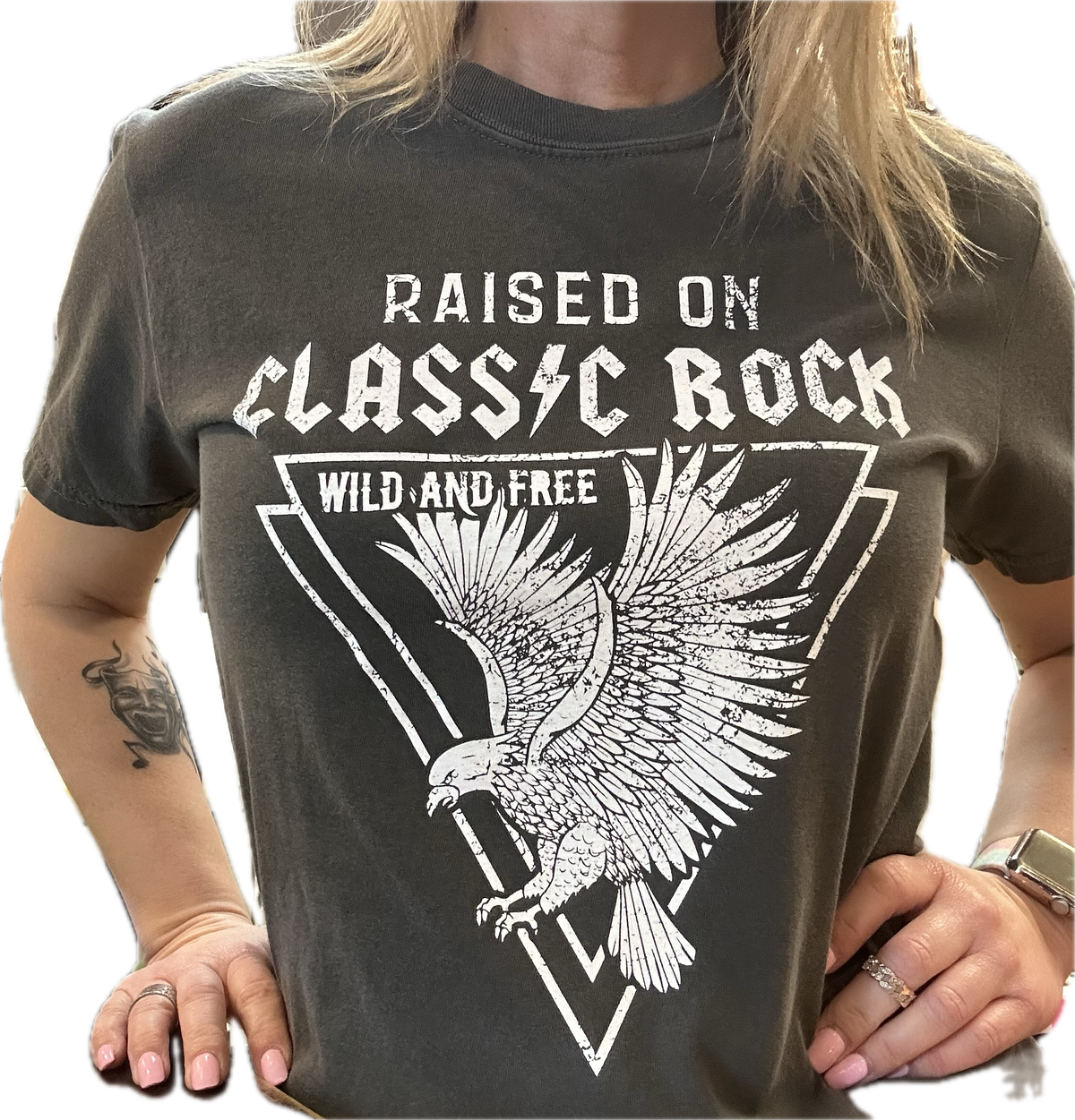 Raised On Classic Rock Tshirt