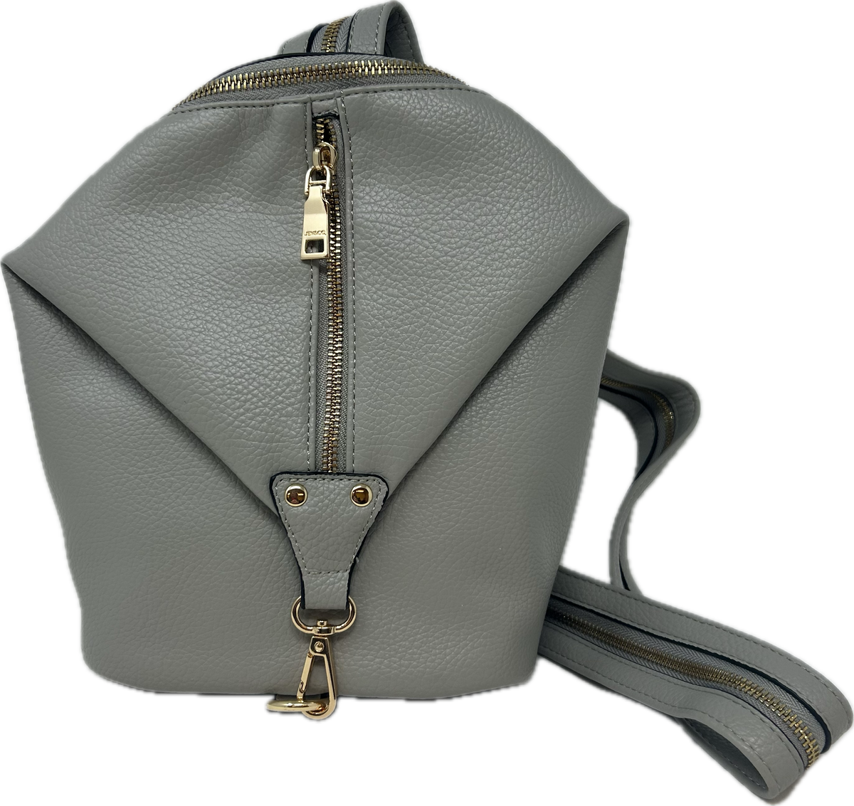 Zipper Sling/Backpack Convertible Bag