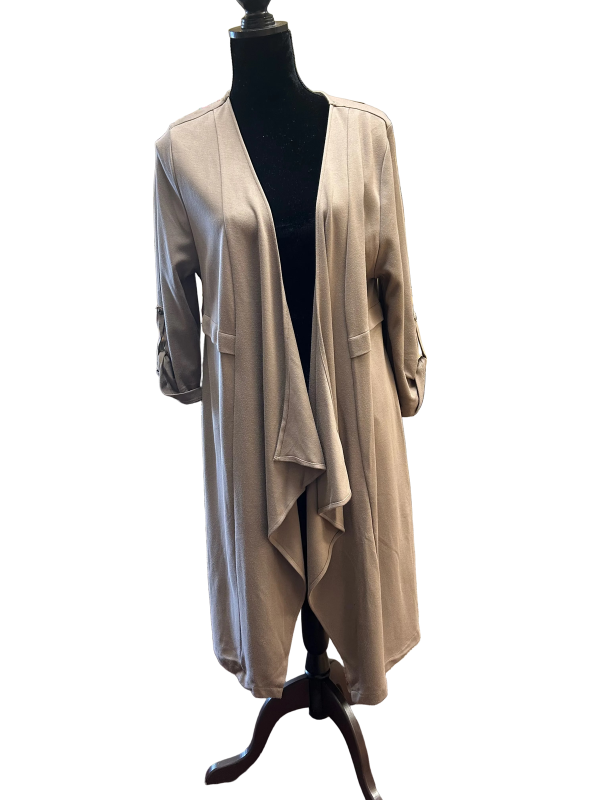 Drape Open Front Cardigan