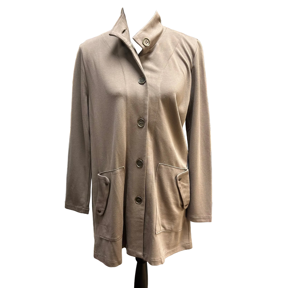Long Button Detail Jacket