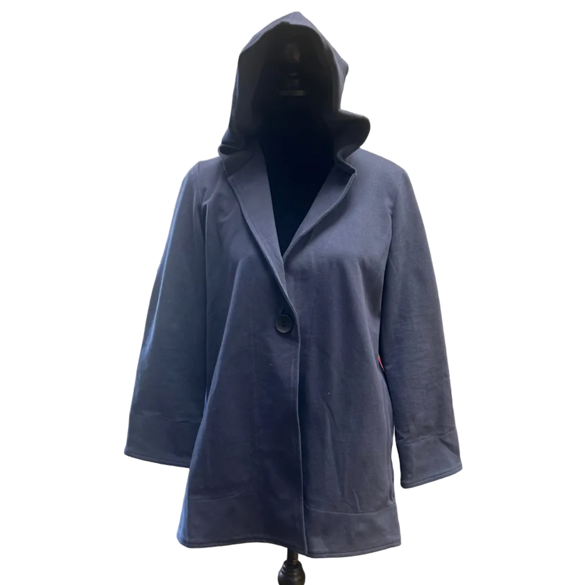 Navy Hooded Jacket