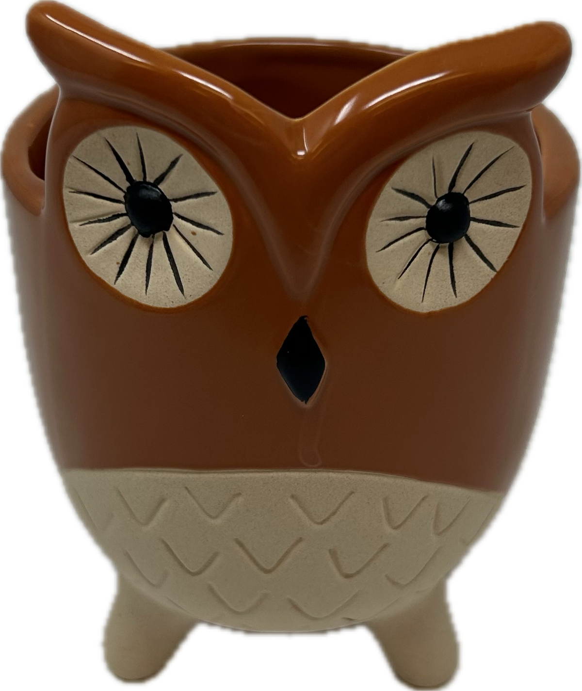 Ceramic Owl Design Planter