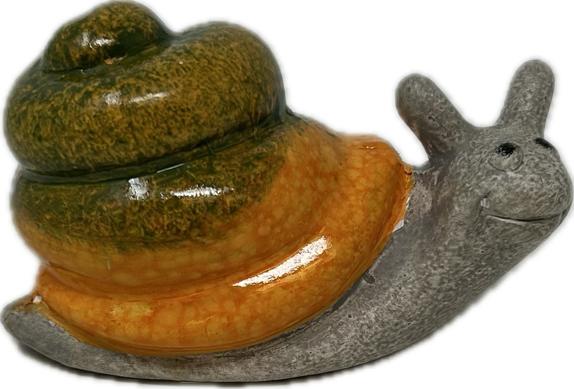 4.1&quot;L Terracotta Snail