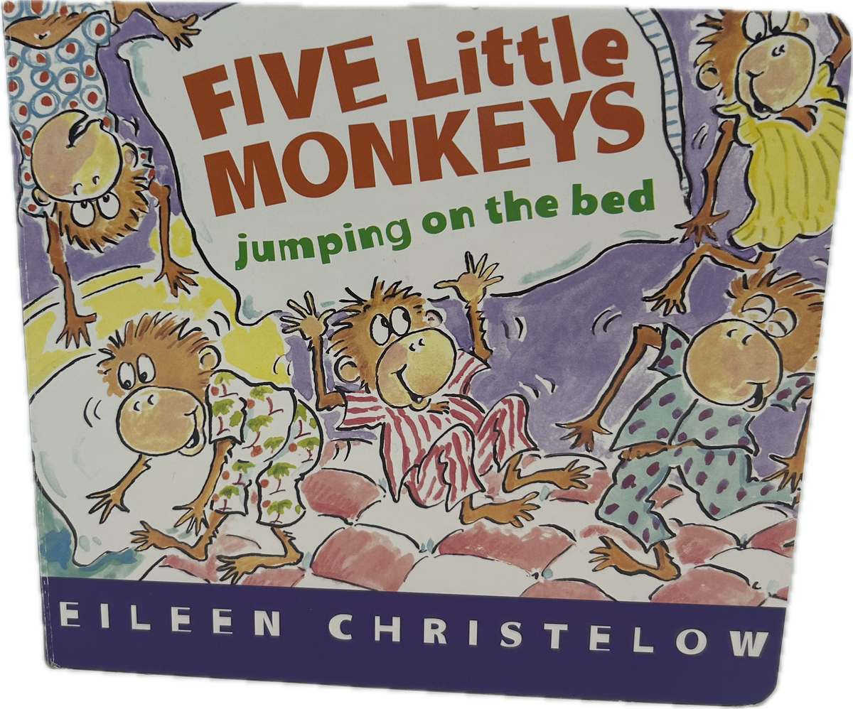 Five Little Monkeys Jumping On The Bed - My Secret Garden
