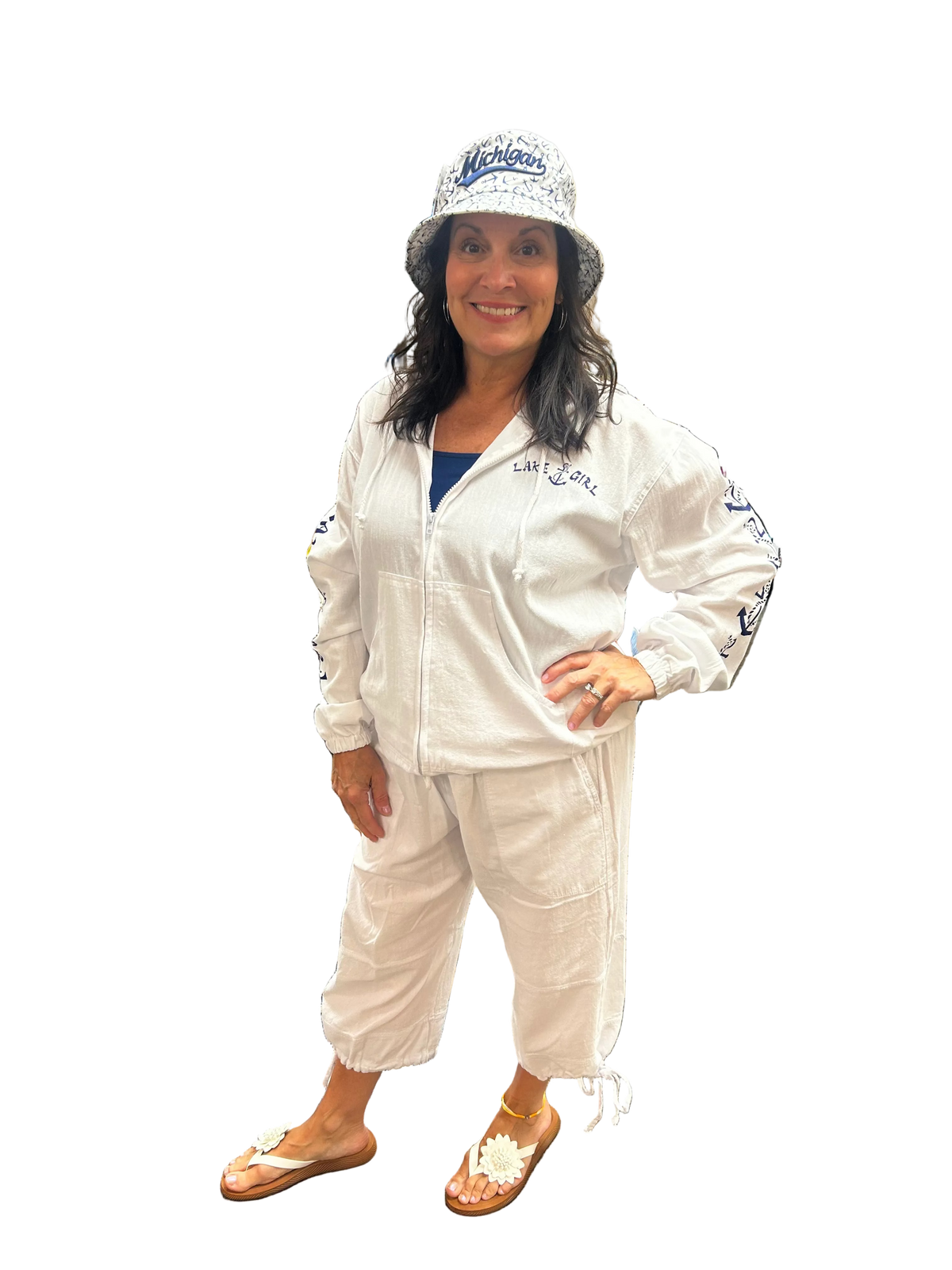 Lake Girl Zip Up Hooded Jacket