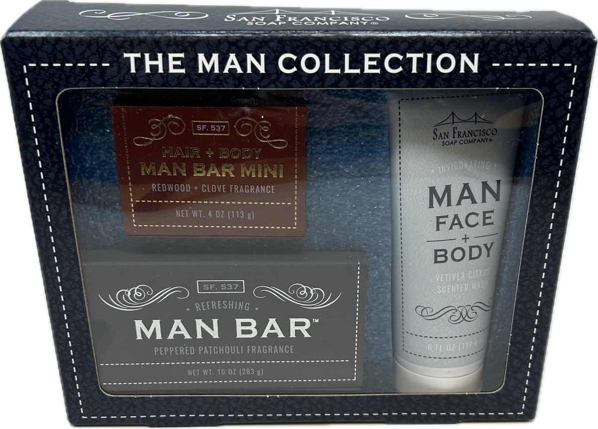 The Man Collection Boxed Soap Gift Set