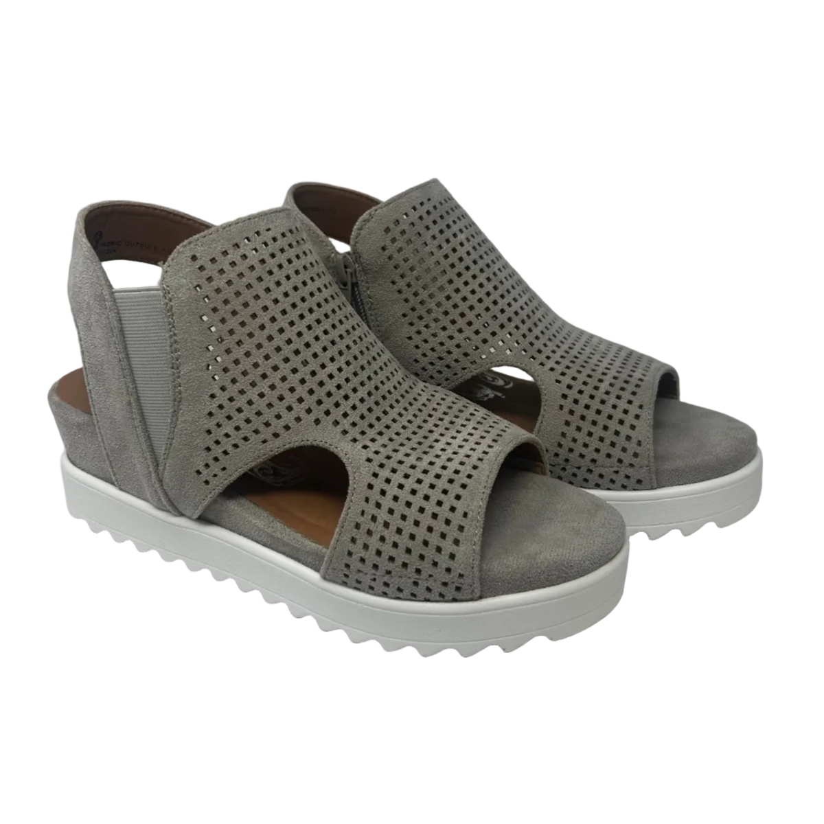 Amy 2 Lt Grey Sneaker Sandal