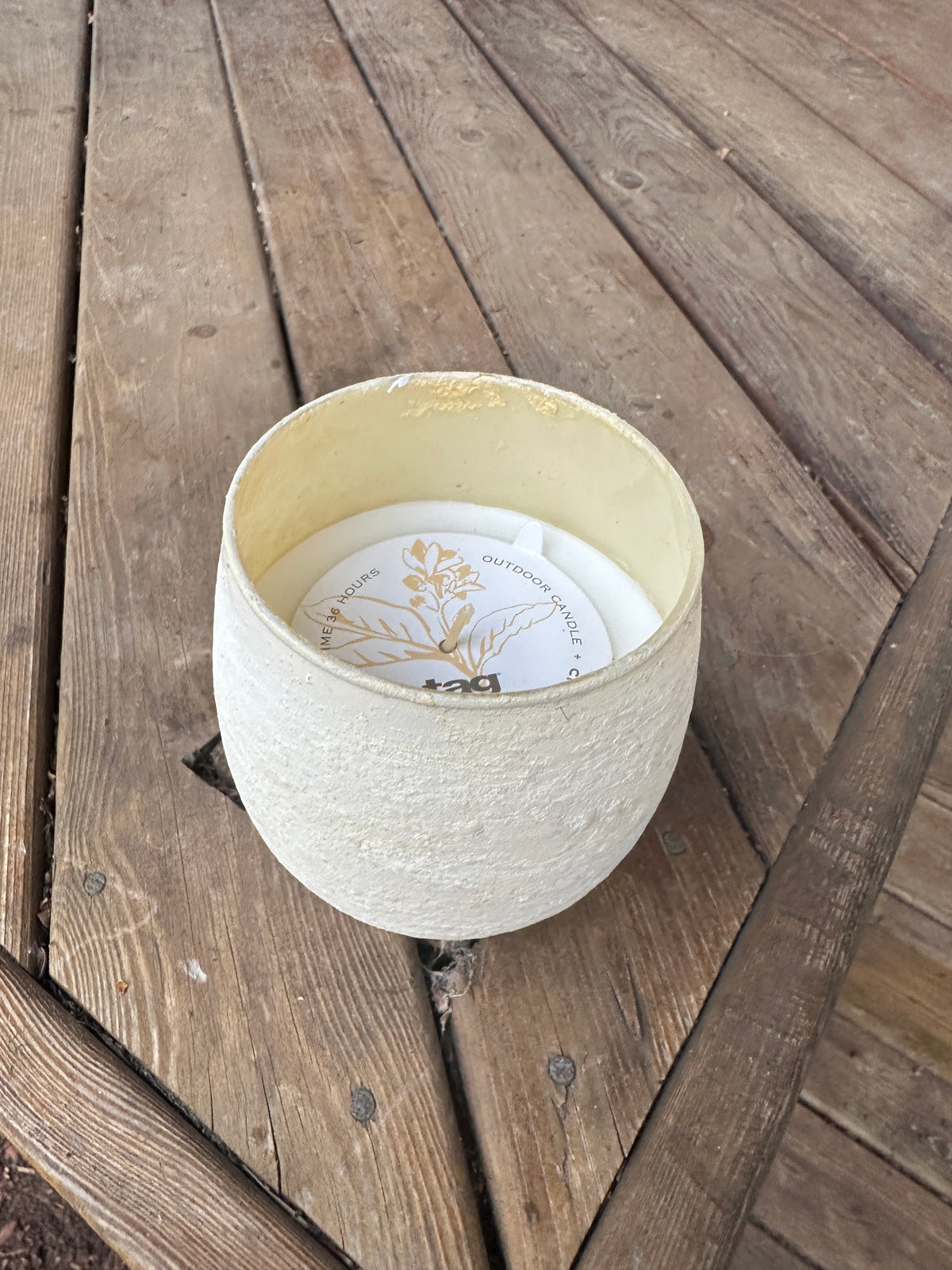 Outdoor Citronella/Grapefruit Jar Candle