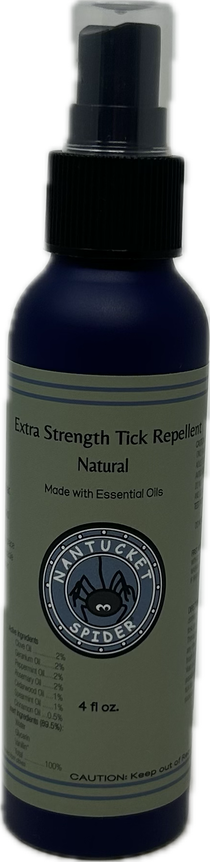 Extra Strength Natural Tick Repellent 4oz Spray