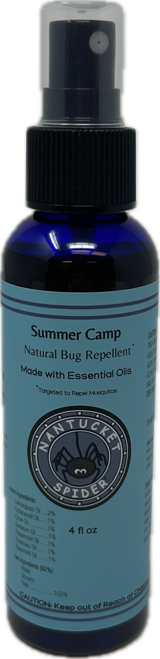 Summer Camp Natural Bug Repellent 4oz Spray