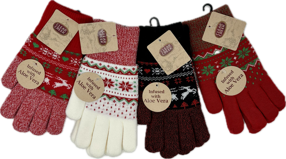 Aloe Infused Women's Gloves