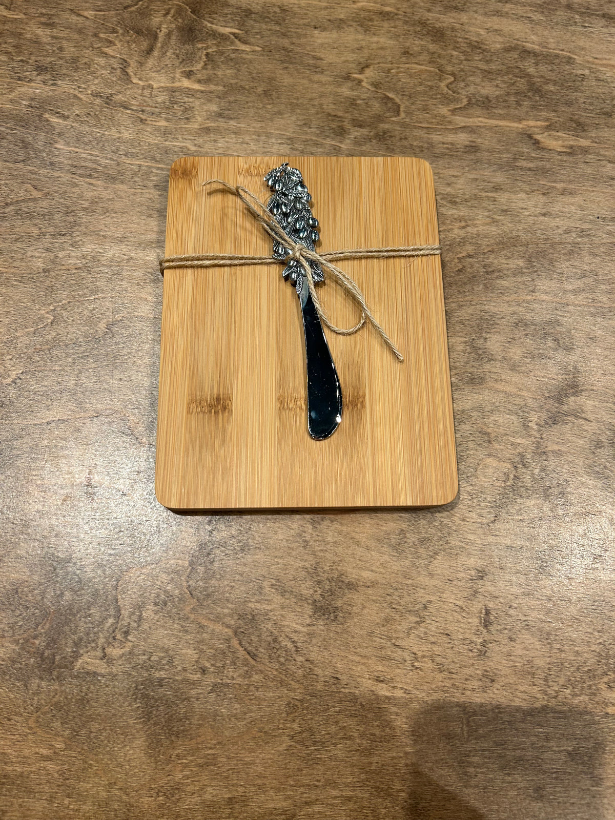 Cheese Board &amp; Olive Spreader