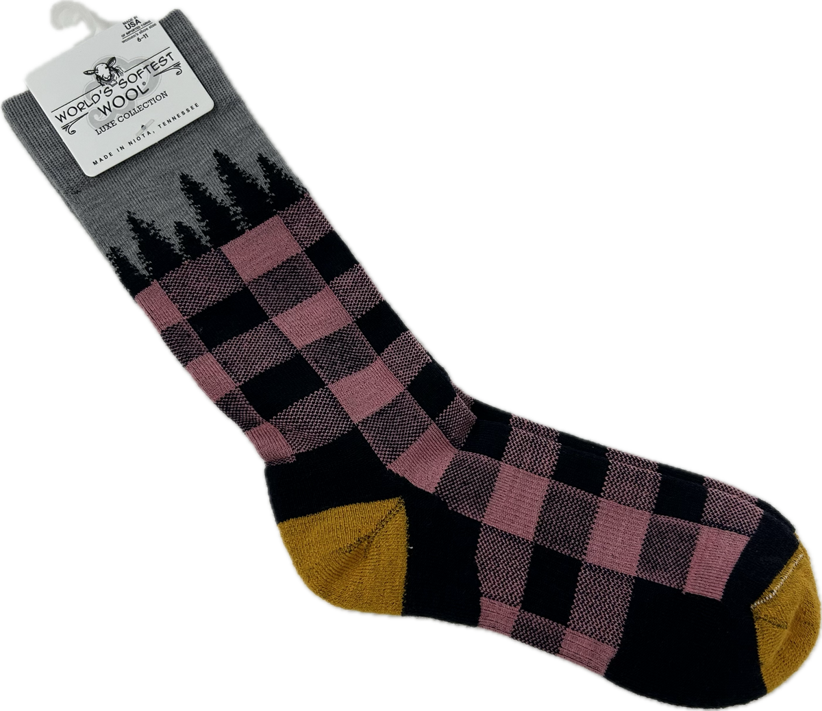 World's Softest Wool Holiday Socks