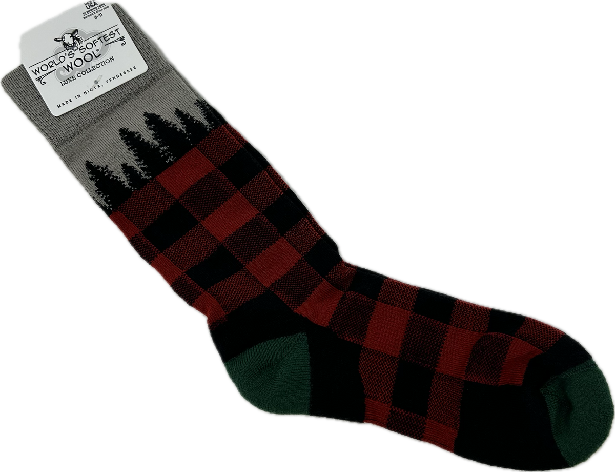 World's Softest Wool Holiday Socks