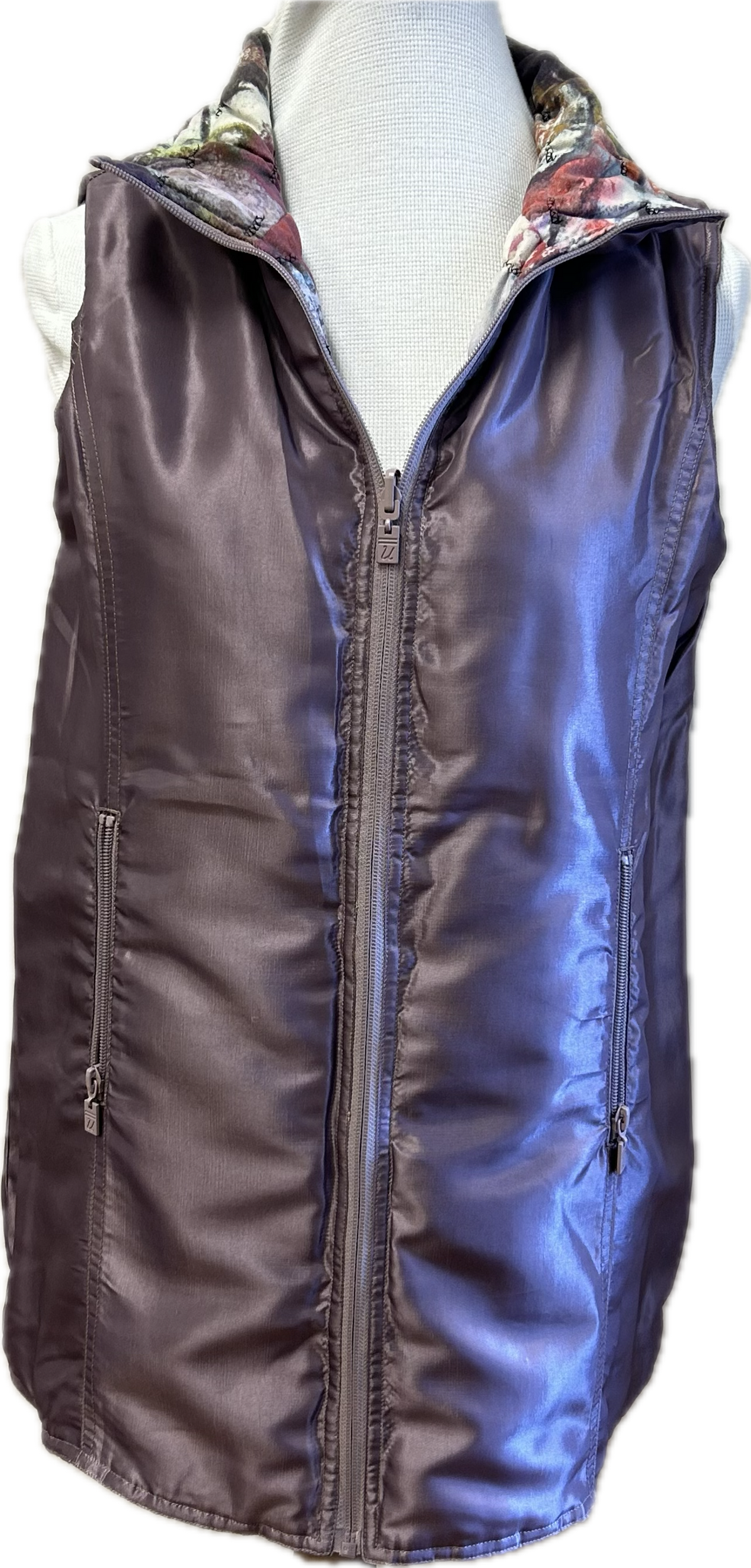 End Of Summer/Taupe Vest Reversible