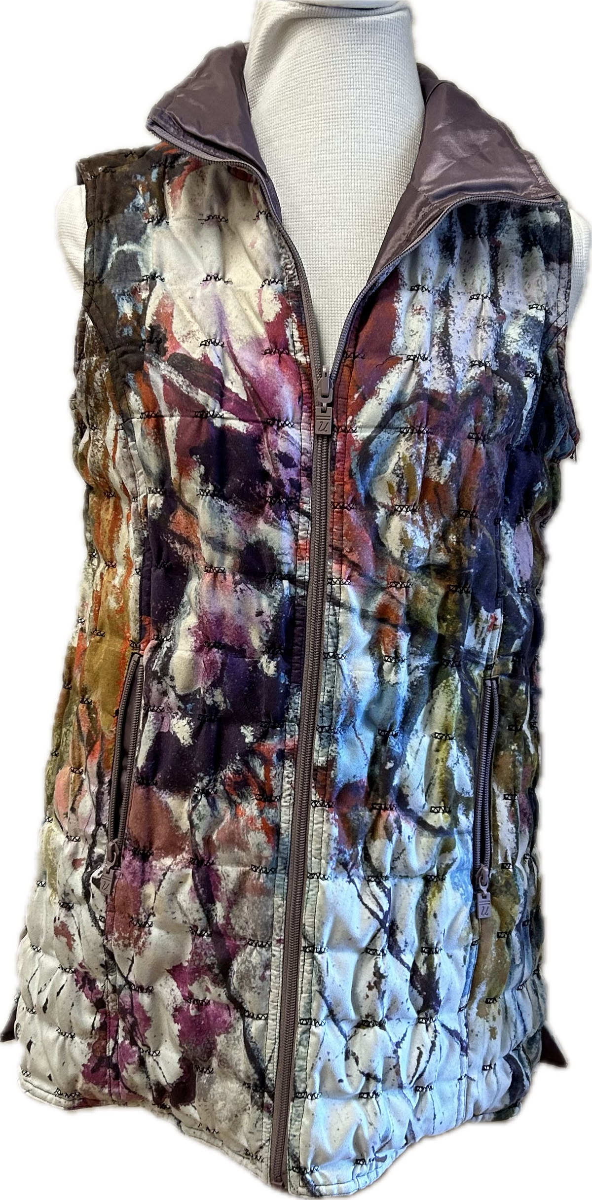 End Of Summer/Taupe Vest Reversible