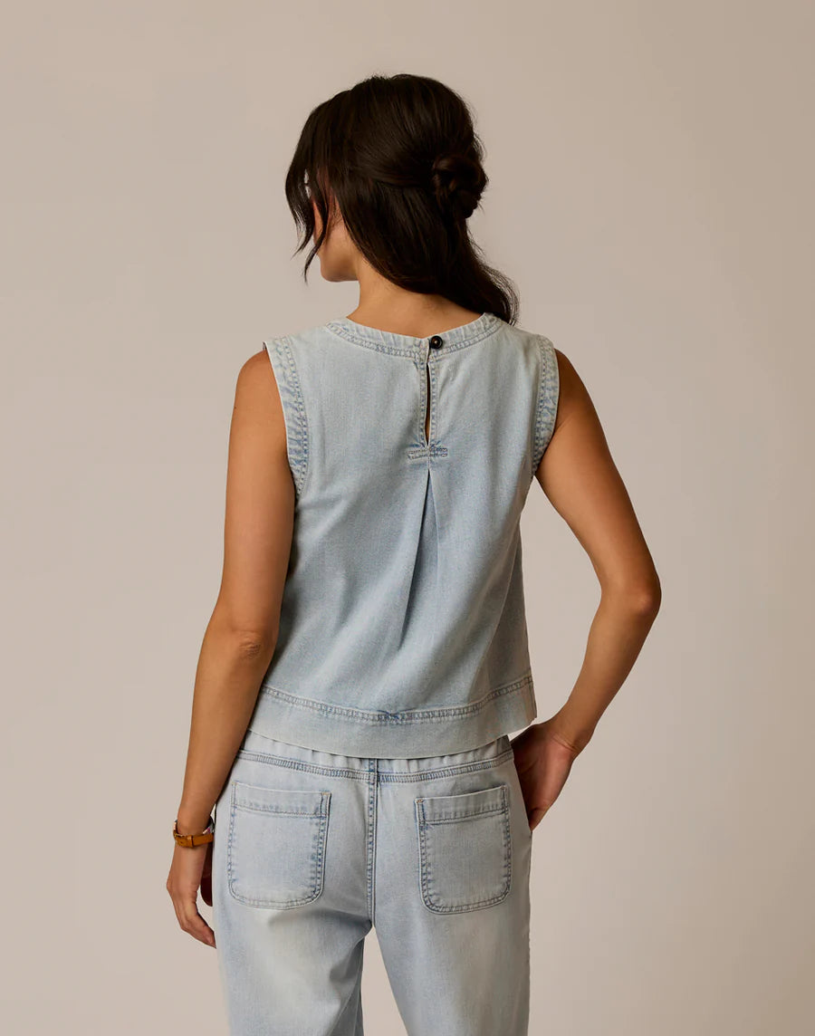 Susie Denim Tank