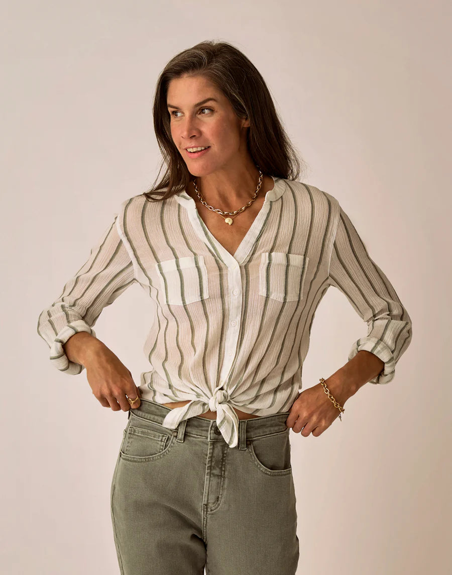 Dylan Gauze Tunic