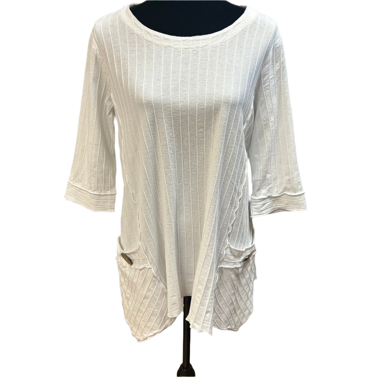 3/4 Sleeve Tunic Top