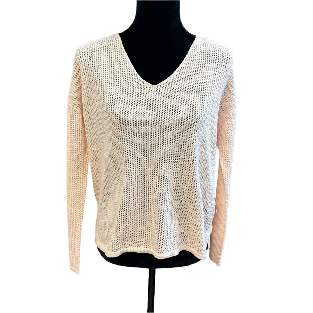 Zella Mesh Pullover Peach
