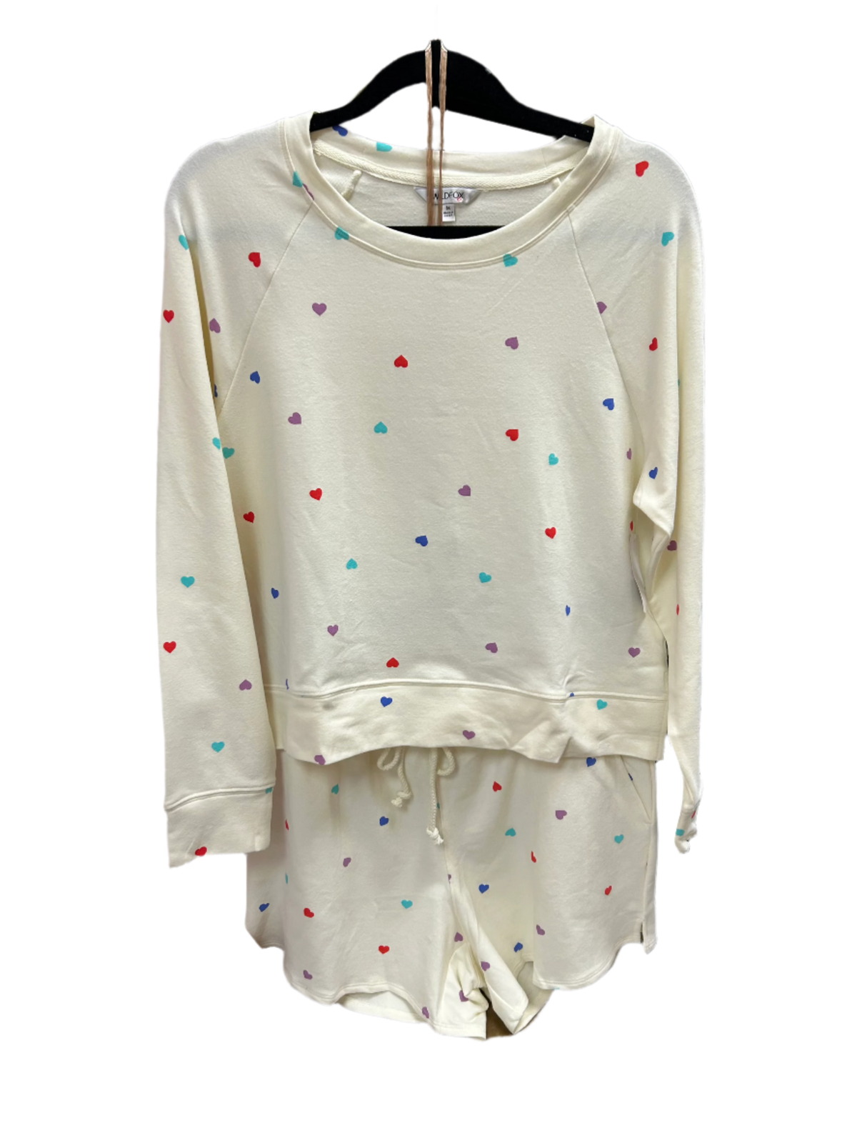 Sweatshirt &amp; Short Lounge Set Heart
