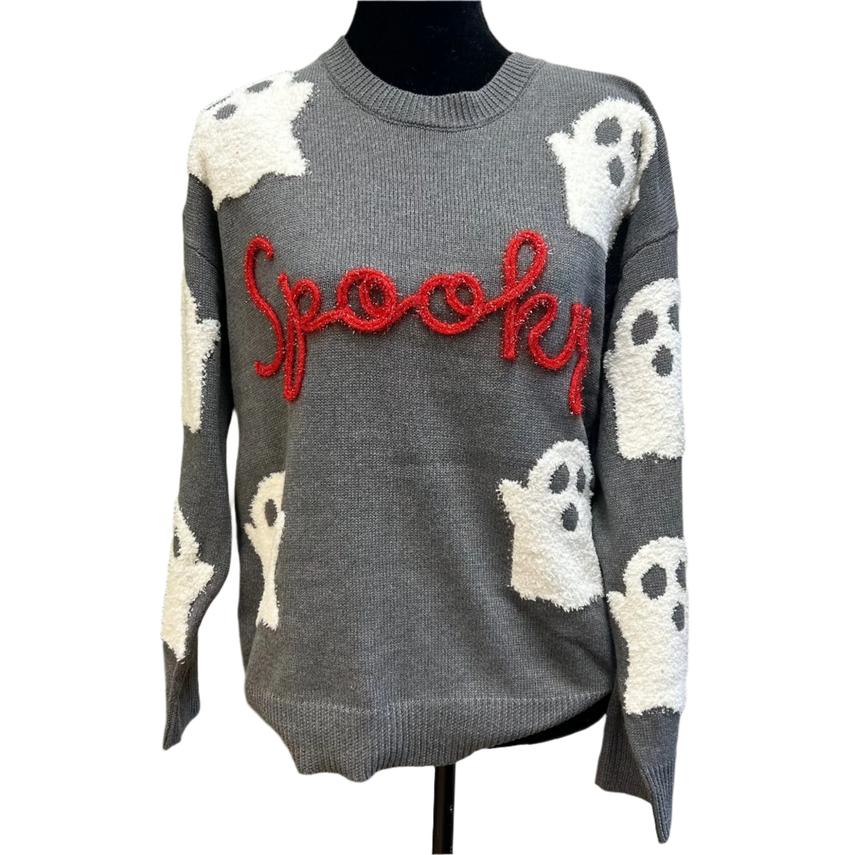 Knit 3D Gloria the Ghost Sweater