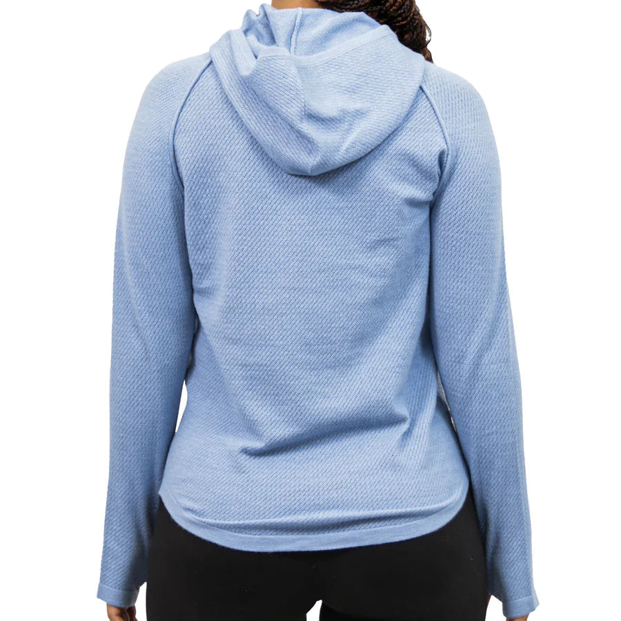 Abode Outside Air Hoodie - River Blue