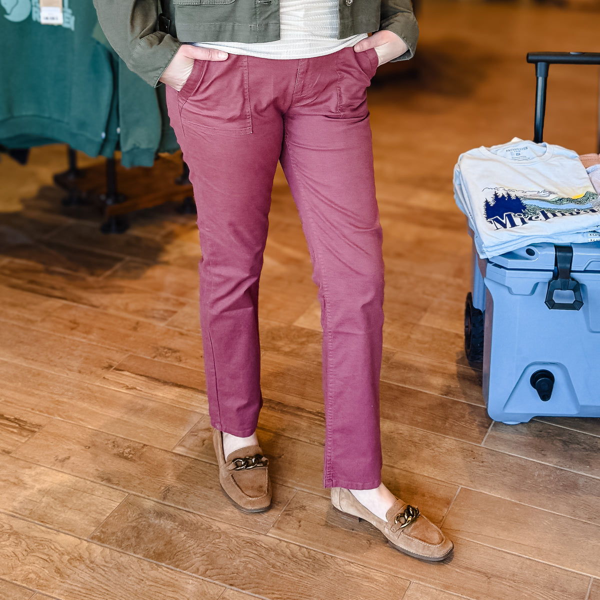 Women Earthworks Pant - Wild Ginger
