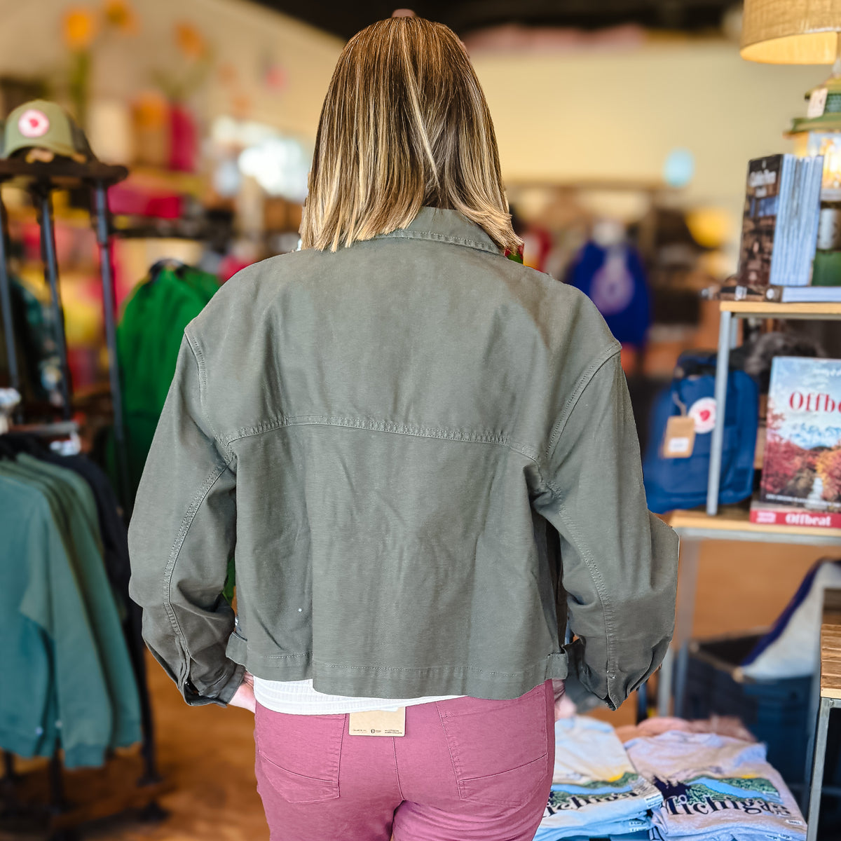 Women Wanderwell Safari Jacket - Beetle