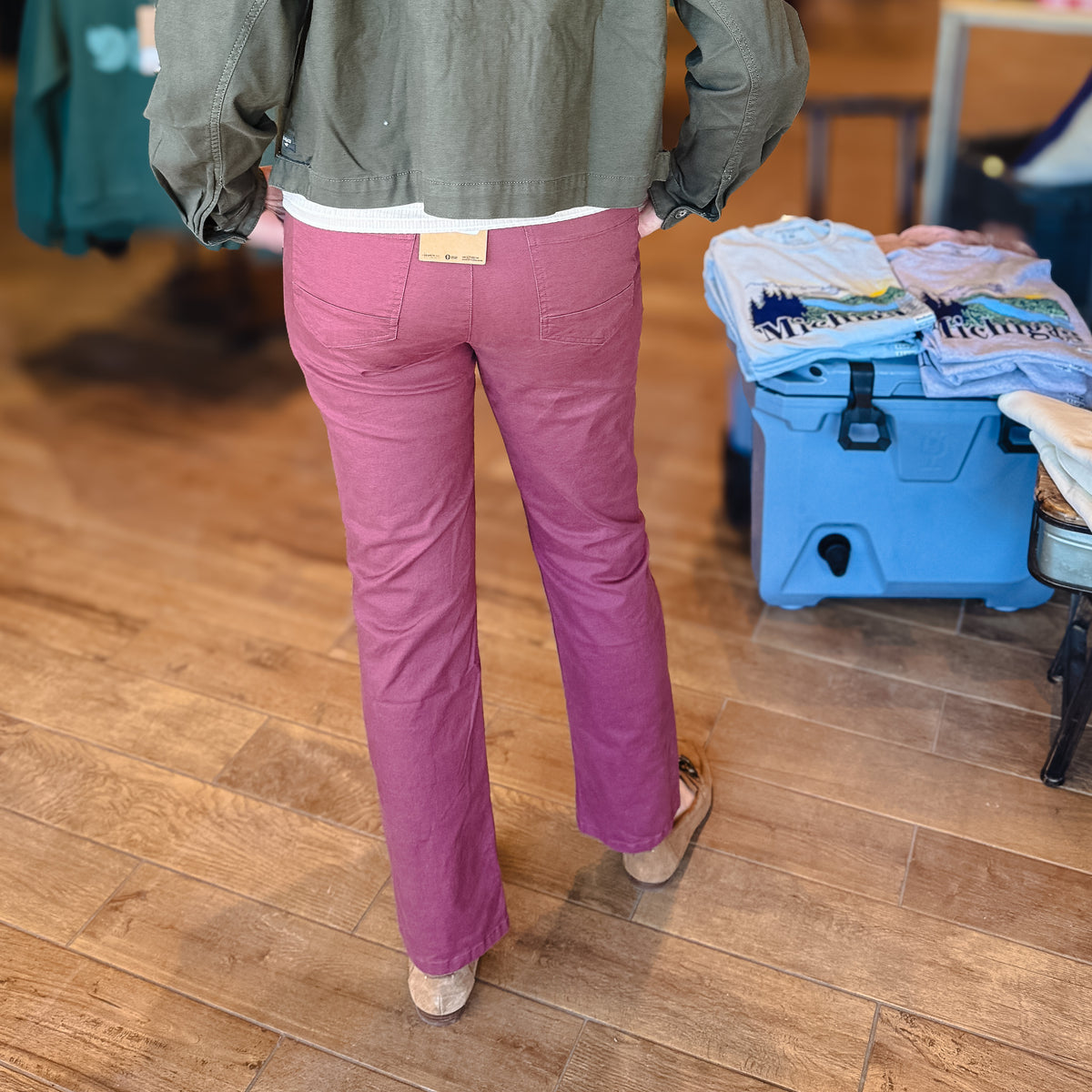 Women Earthworks Pant - Wild Ginger