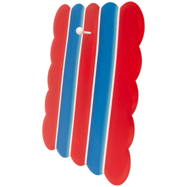 Red White & Blue Scallop Display Board RTC
