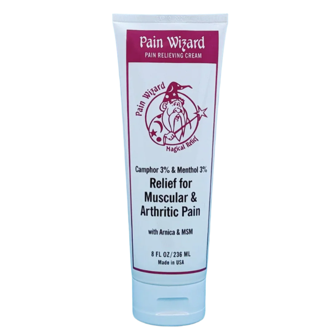 Pain Wizard Cream 8oz Tube