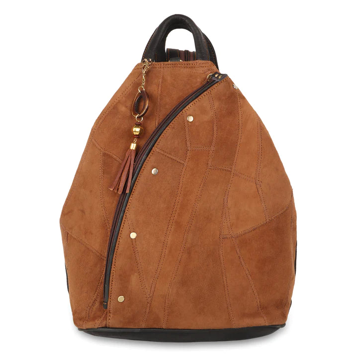Vaan top backpack leather